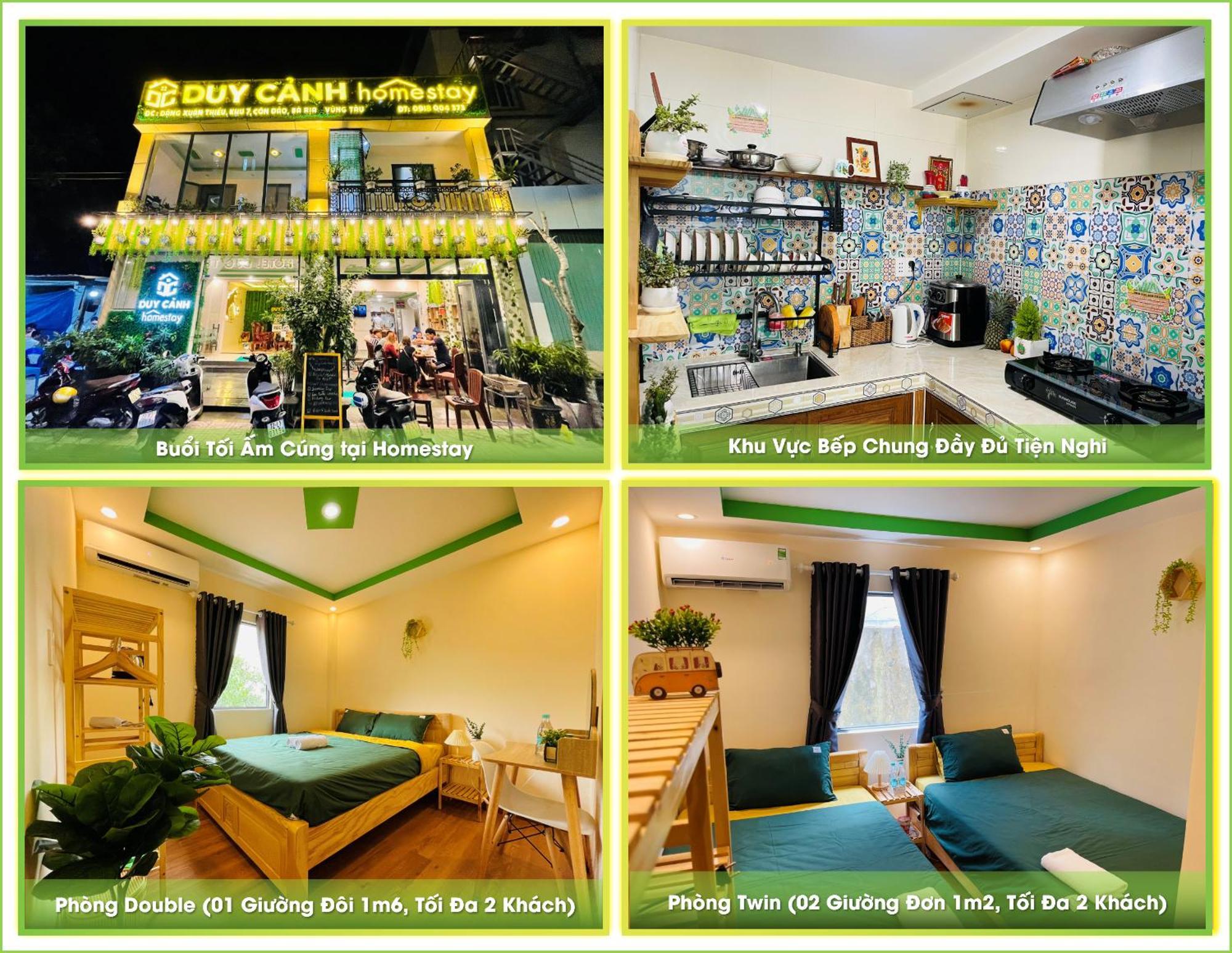 Duy Canh Homestay Chi Khu Co Ong Exteriör bild